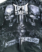 Vintage Y2K Gothic Skeleton Zipper Hoodie image 3