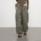 Vintage Y2K Harajuku Parachute Pants image 3