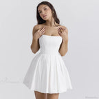 Waist Wrap A-line Vacation Dress image 7