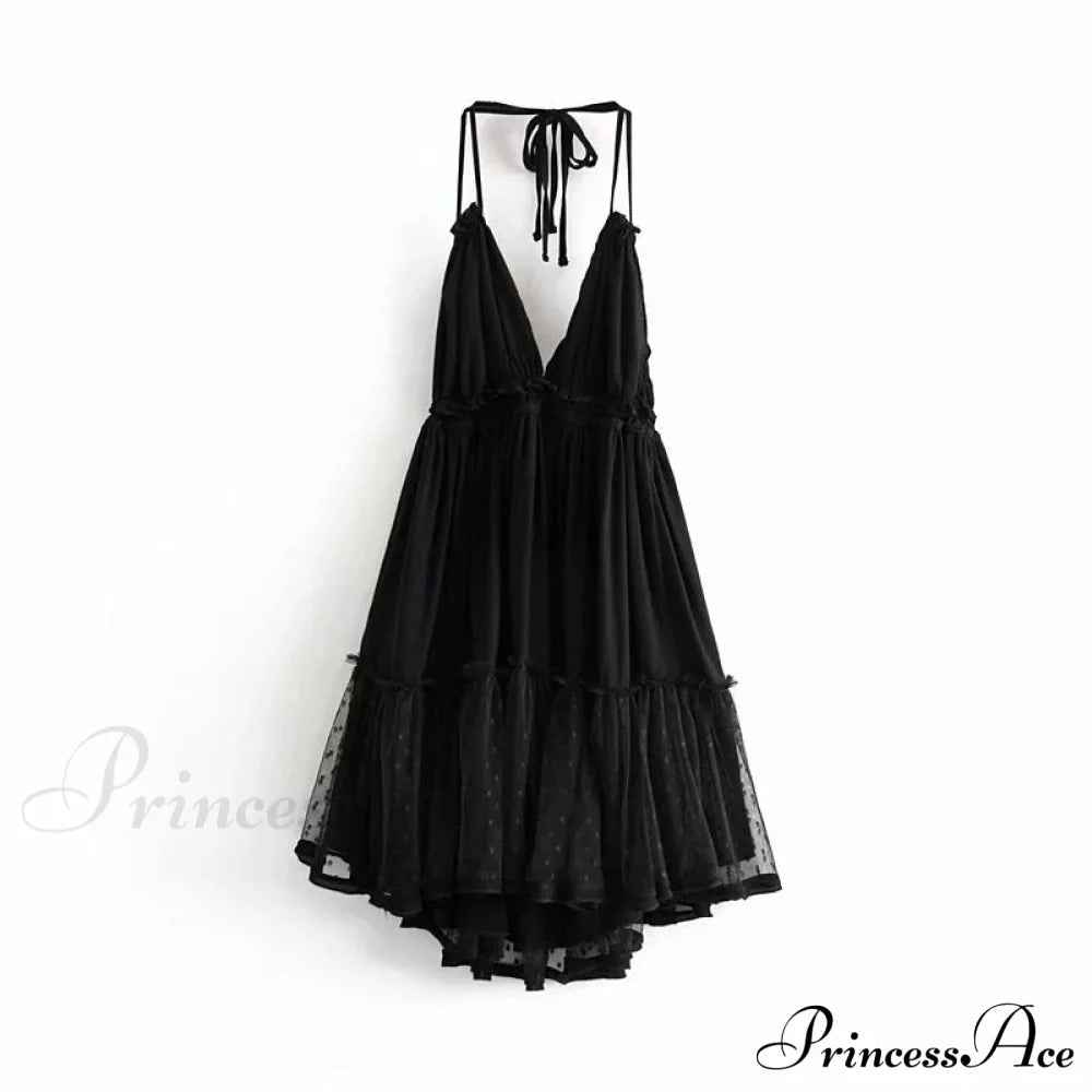 Weekend Getaway Stylish Linen Skater Dress image 5