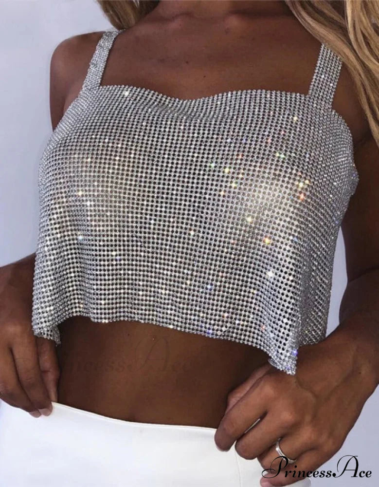 WENDY TOP WITH RHINESTONES image 1