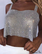 WENDY TOP WITH RHINESTONES image 1