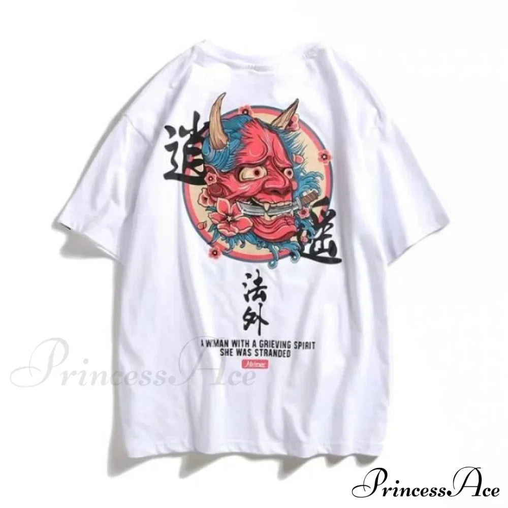 White Cartoon Female Kawaii Tops Tee image 10