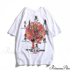 White Cartoon Female Kawaii Tops Tee image 2