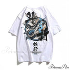 White Cartoon Female Kawaii Tops Tee image 12