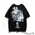White Cartoon Female Kawaii Tops Tee image 4