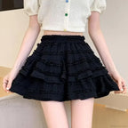White Lace Spring Cake Skirt image 8