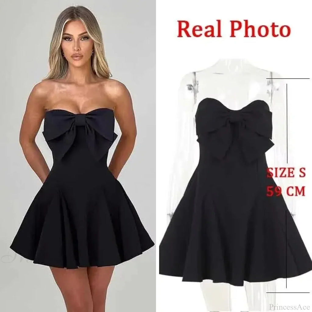White Pearl Backless Party Dress image 16