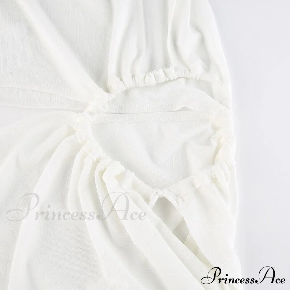 White Shoulder Parties - Women for Split Gown One for Gown and Full-Length Warm-Season Elegant Long Beachwear image 11
