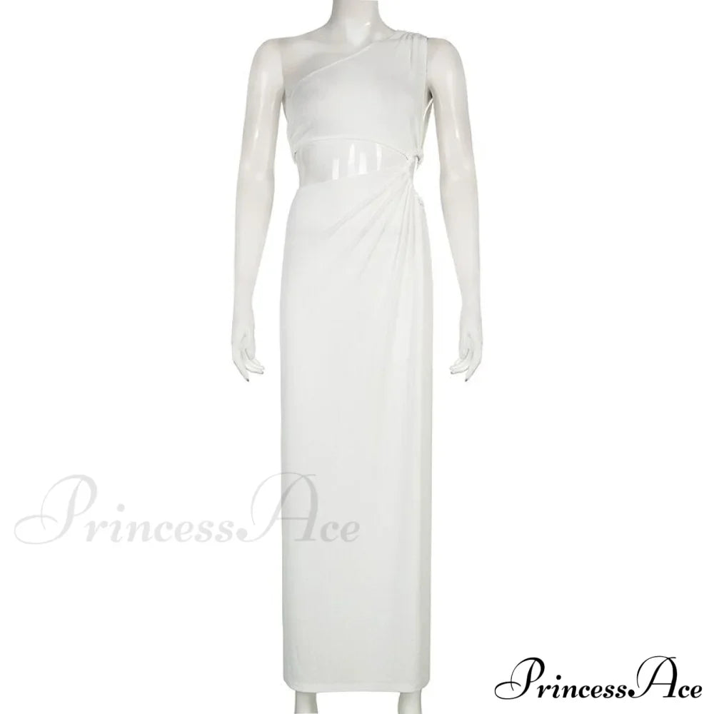 White Shoulder Parties - Women for Split Gown One for Gown and Full-Length Warm-Season Elegant Long Beachwear image 6