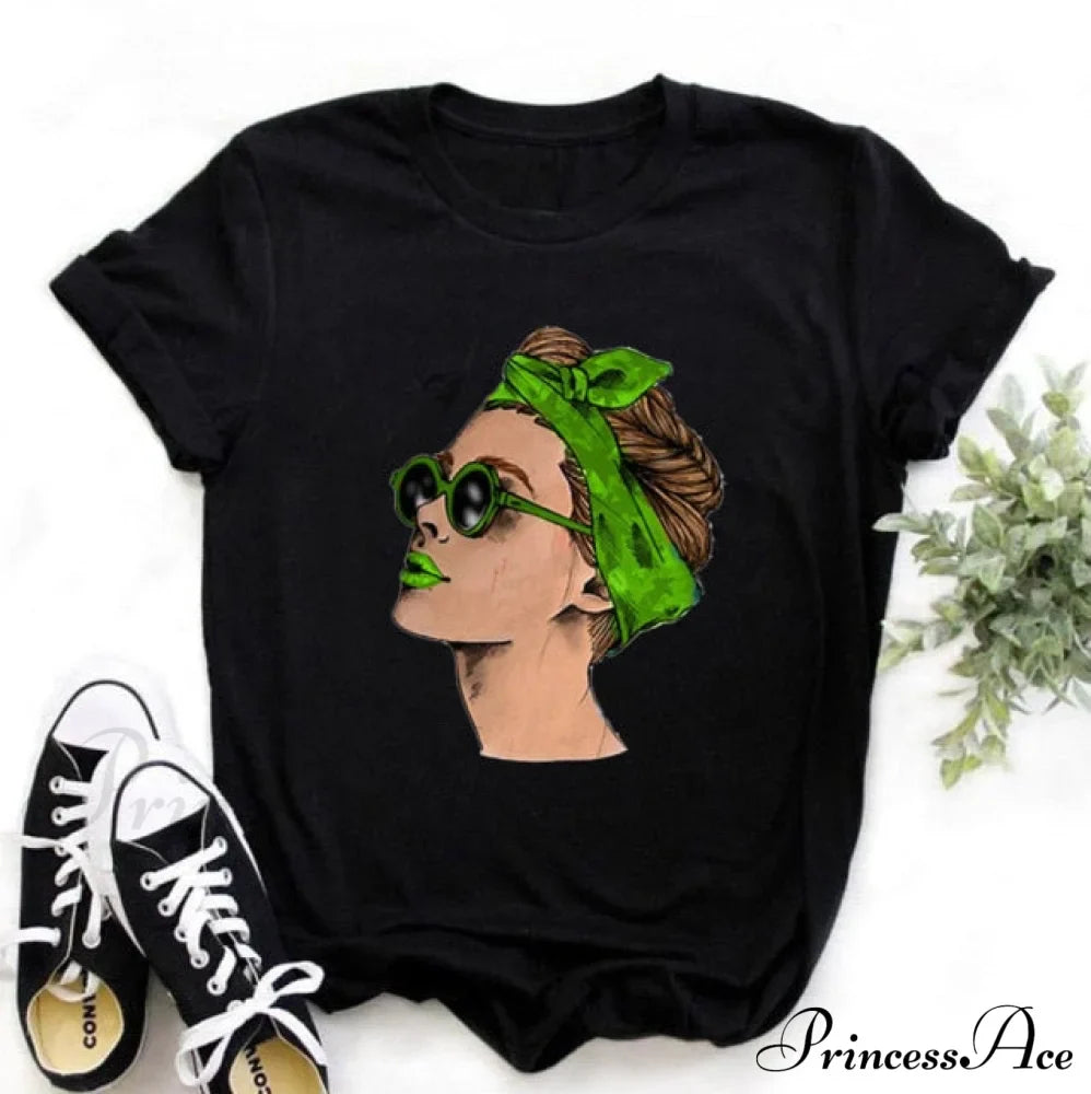 Floral Print Casual Tee image 17