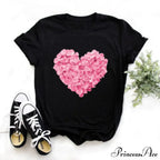 Floral Print Casual Tee image 25
