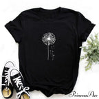 Floral Print Casual Tee image 22