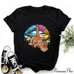 Floral Print Casual Tee image 6