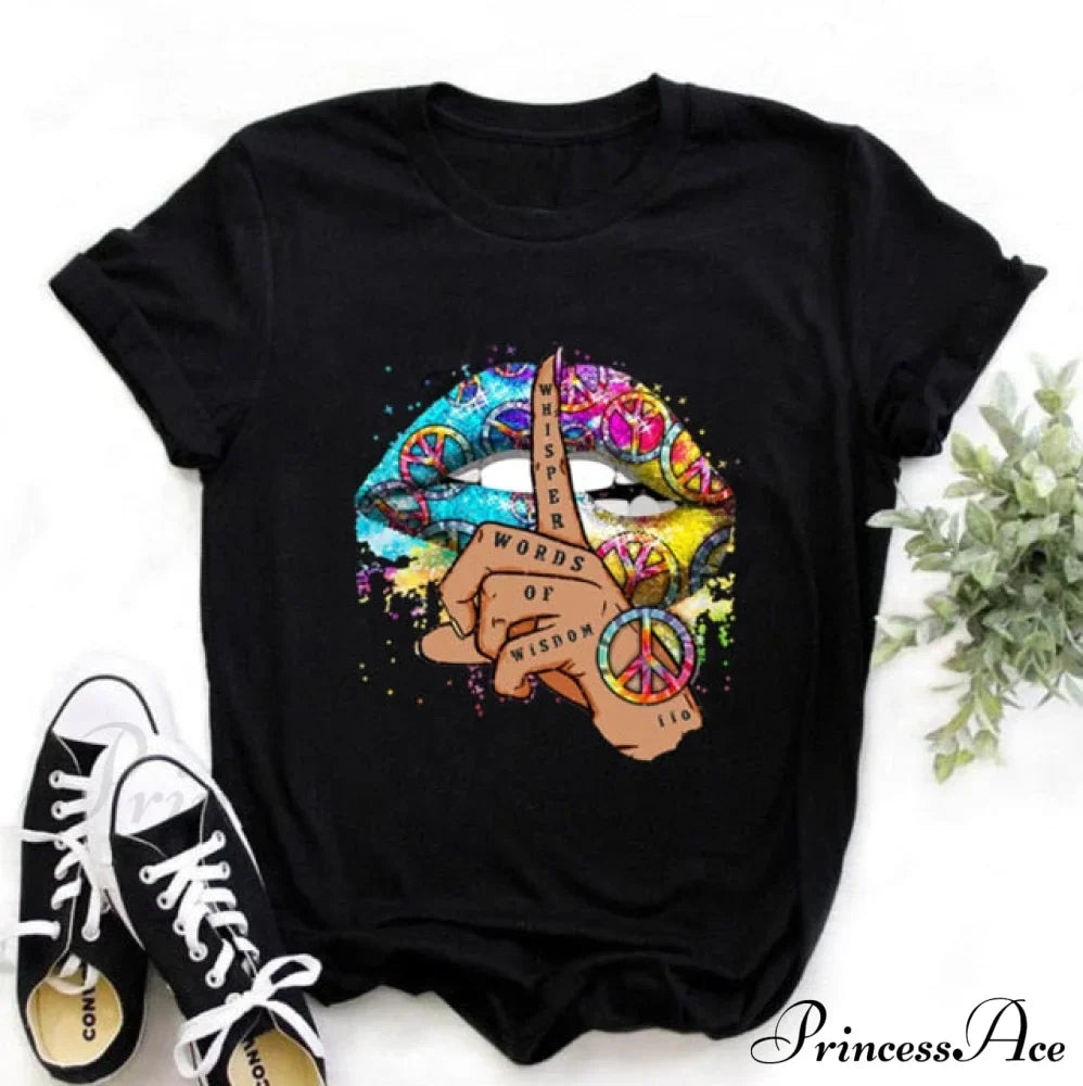 Floral Print Casual Tee image 6