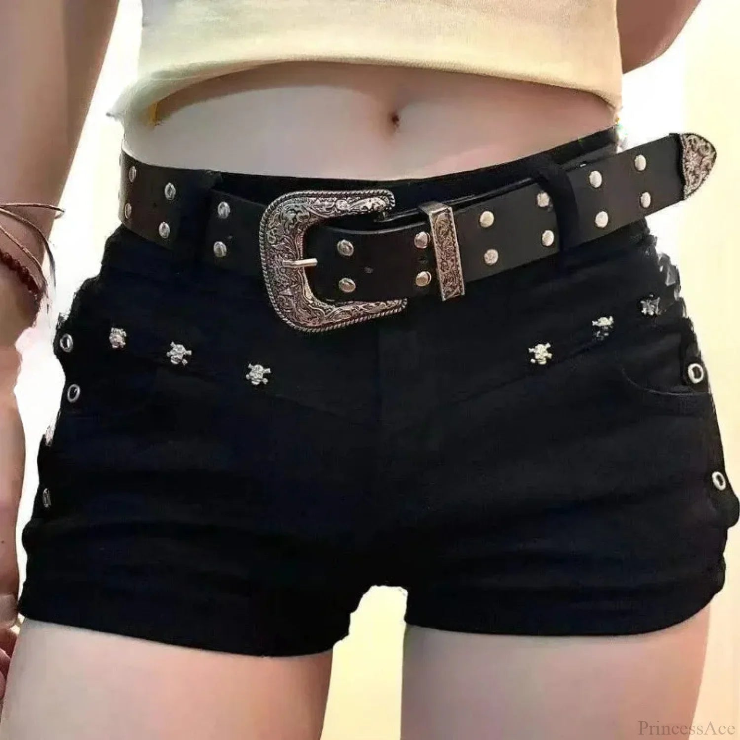 Willow Nail Design Denim Short image 1