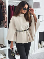Winter Bat Sleeve Canopy Coat image 3
