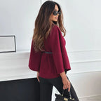 Winter Bat Sleeve Canopy Coat image 6