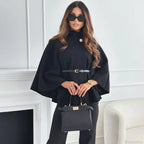 Winter Bat Sleeve Canopy Coat image 7