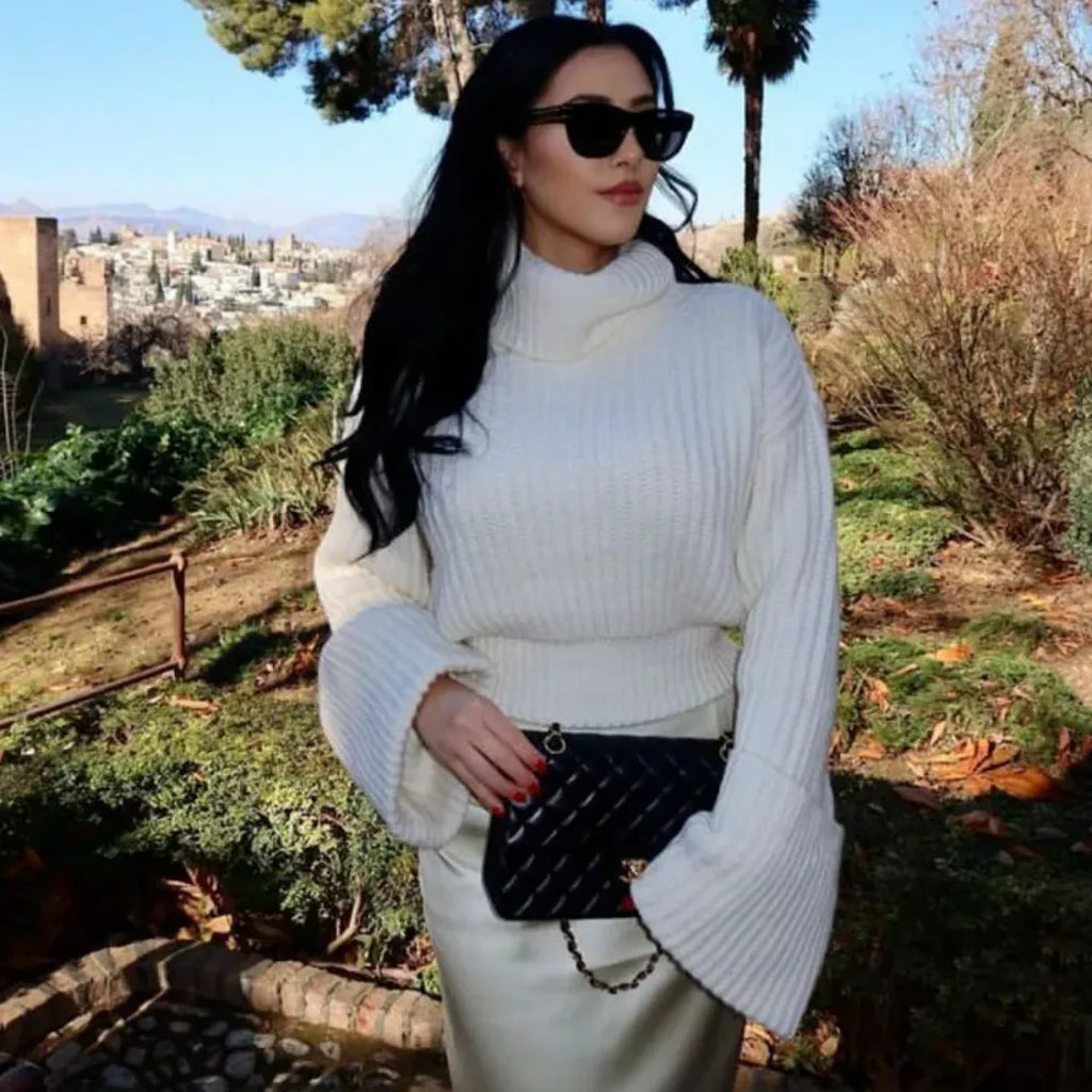 Winter Lapel Short Sweater image 3