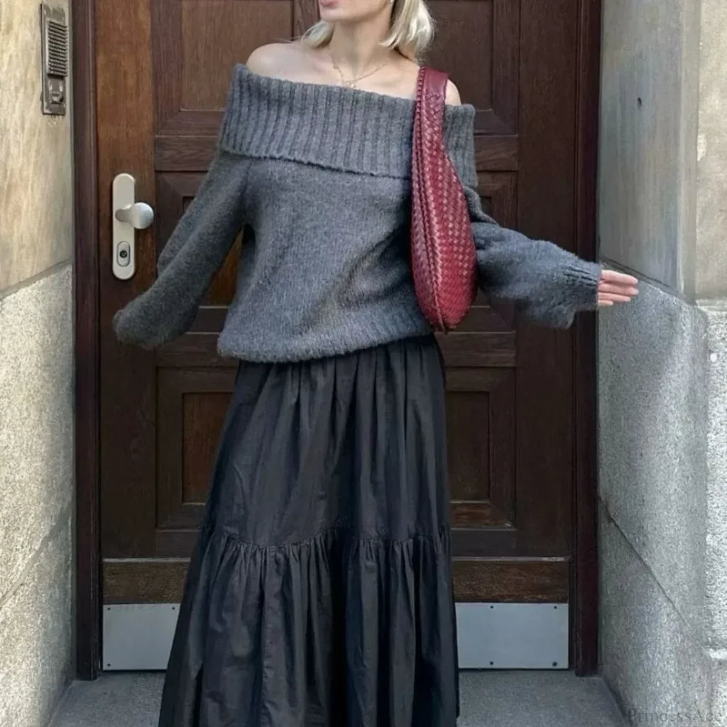 Winter Lapel Short Sweater image 4