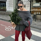 Winter Lapel Short Sweater image 1