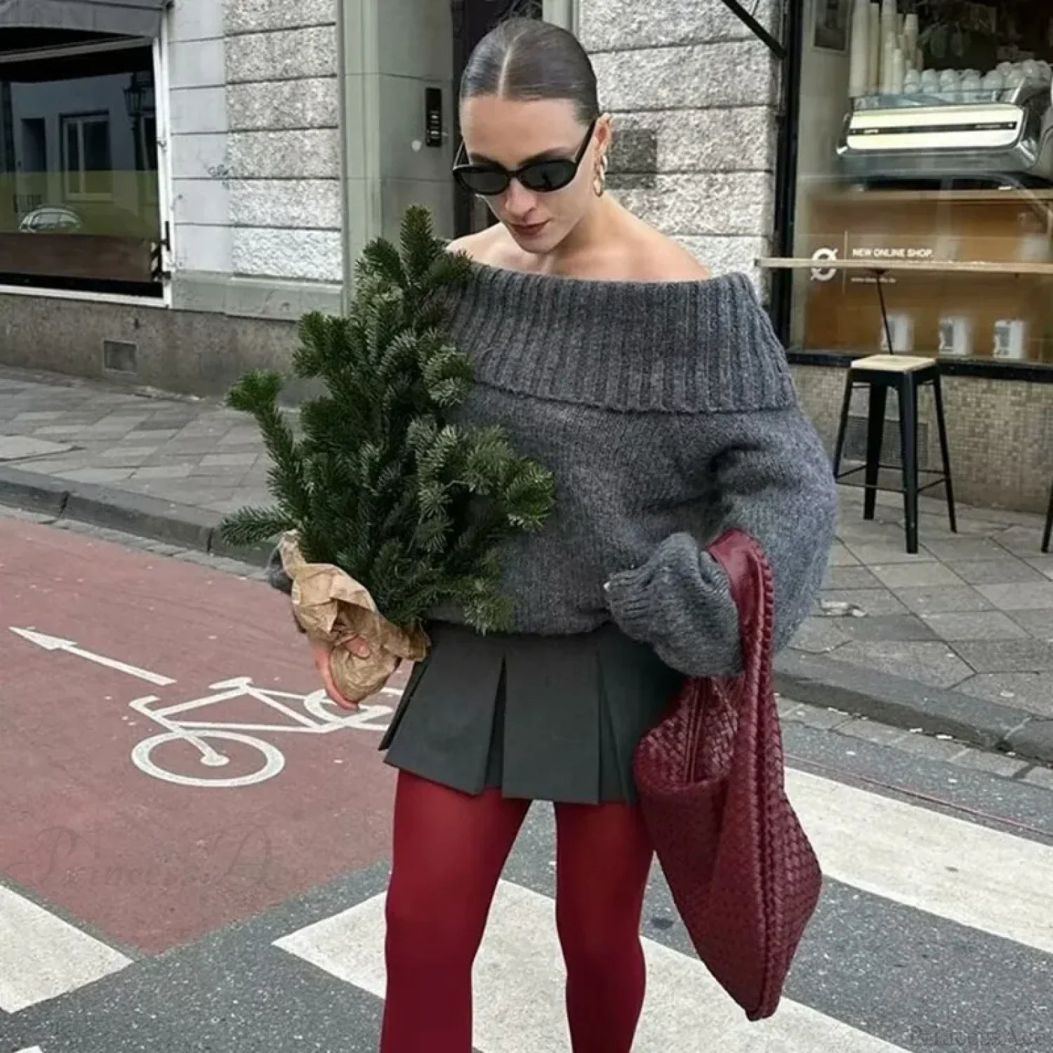 Winter Lapel Short Sweater image 1