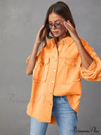 with Raw Jacket Dropped Hem Shoulder image 1