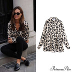 with Satin Blouse Design Arm - Long Women's Zebra Top image 17