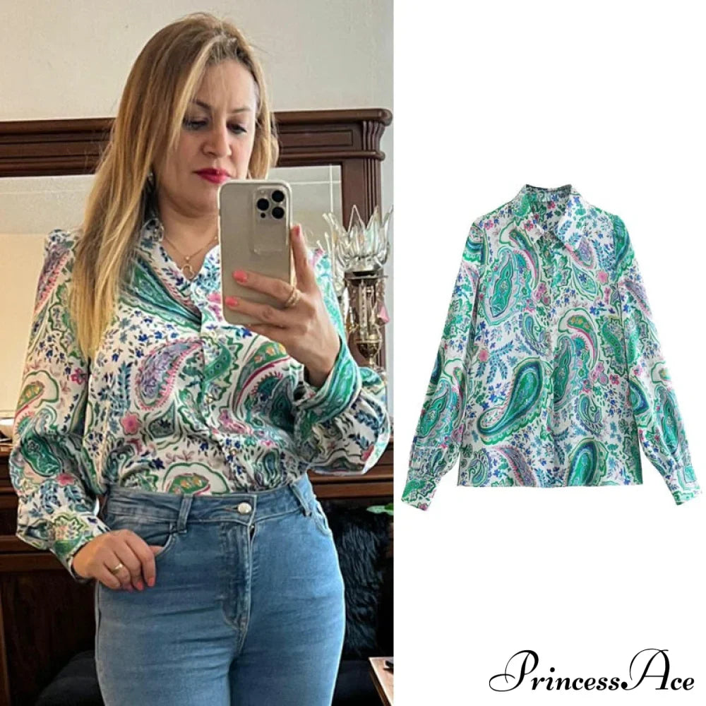 with Satin Blouse Design Arm - Long Women's Zebra Top image 21