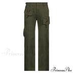 Woman High Waist Baggy Straight Leg Jeans image 10