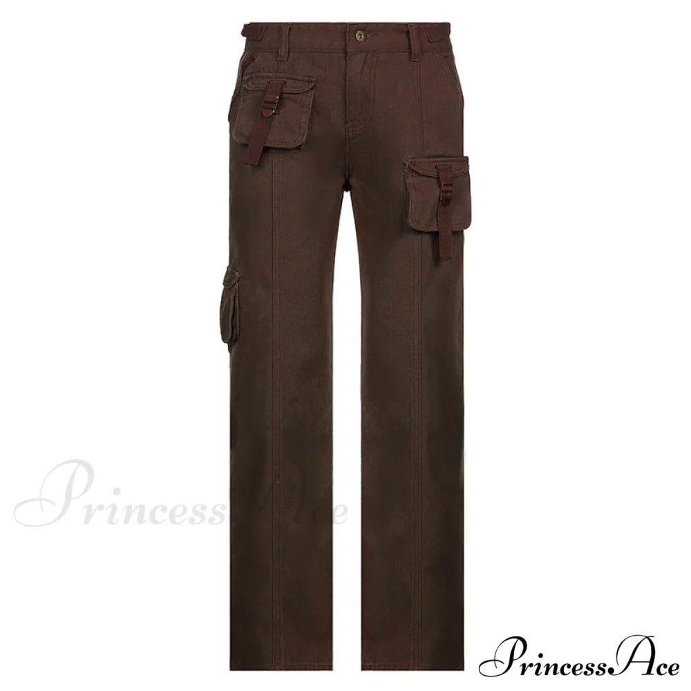 Woman High Waist Baggy Straight Leg Jeans image 11