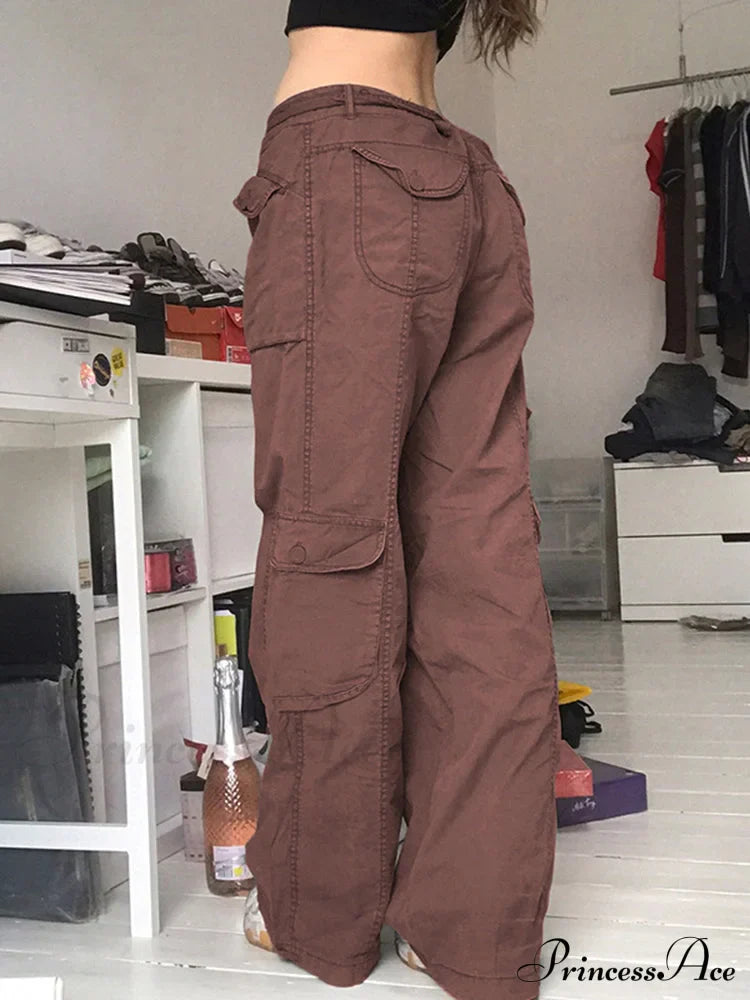 Woman High Waist Baggy Straight Leg Jeans image 6
