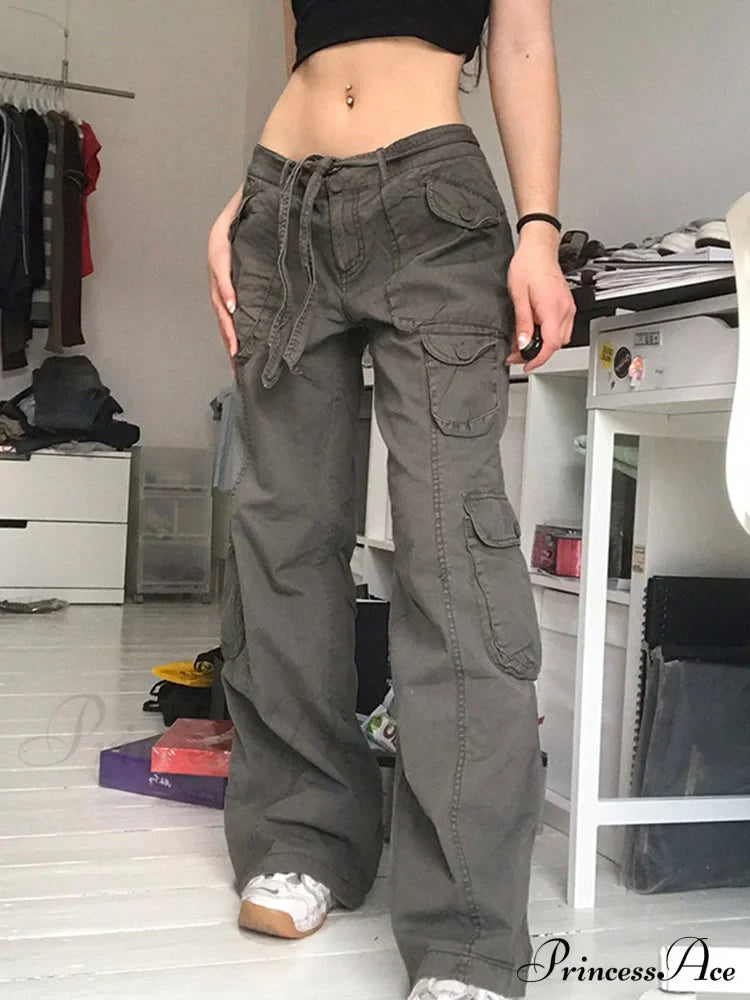 Woman High Waist Baggy Straight Leg Jeans image 4