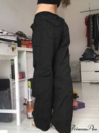 Woman High Waist Baggy Straight Leg Jeans image 2