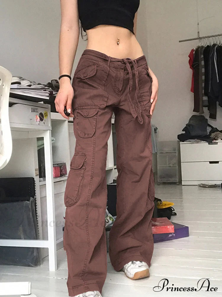 Woman High Waist Baggy Straight Leg Jeans image 5