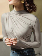 Women Cotton Long Sleeve T-shirt image 1