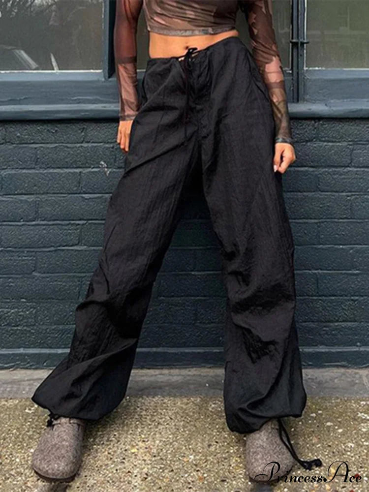 Women Fashion Casual Drawstring y2k Pants image 10