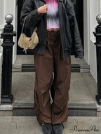 Women Fashion Casual Drawstring y2k Pants image 7