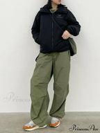 Women Fashion Casual Drawstring y2k Pants image 2