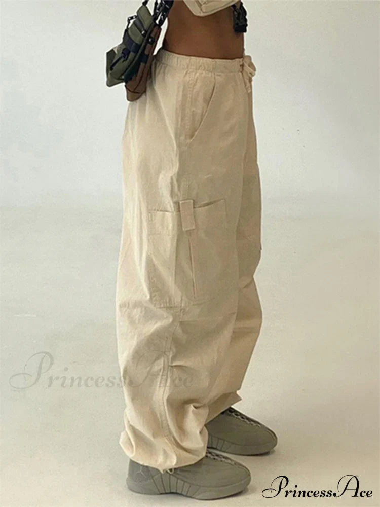 Women Fashion Casual Drawstring y2k Pants image 12