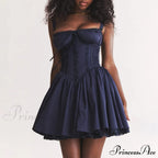 Elegant White Lace Spaghetti Dress image 7
