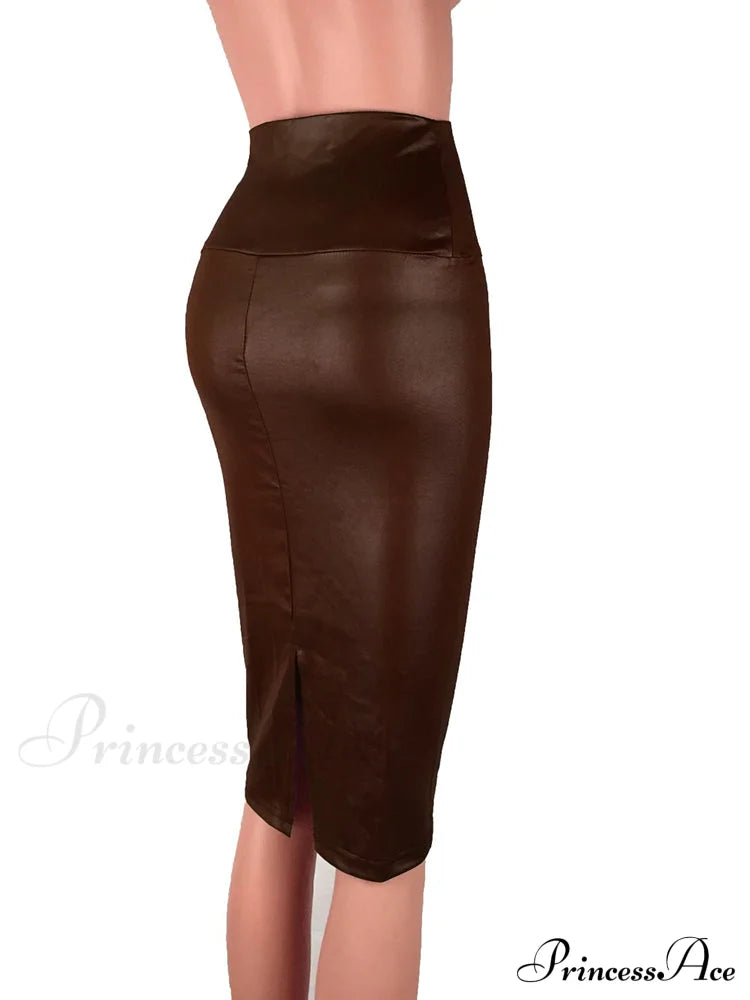 Women New Fashion Back Split  Sexy Skirt image 14