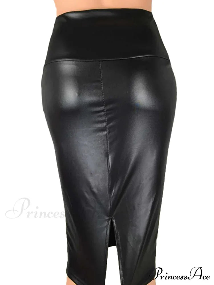 Women New Fashion Back Split  Sexy Skirt image 4