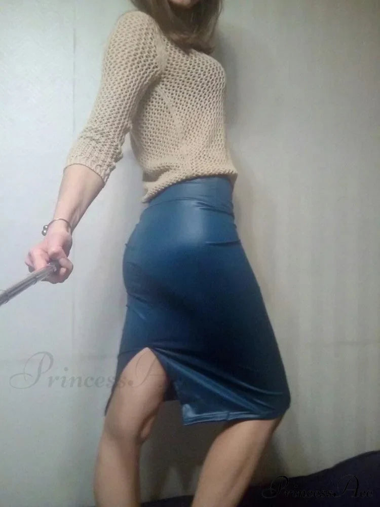 Women New Fashion Back Split  Sexy Skirt image 12