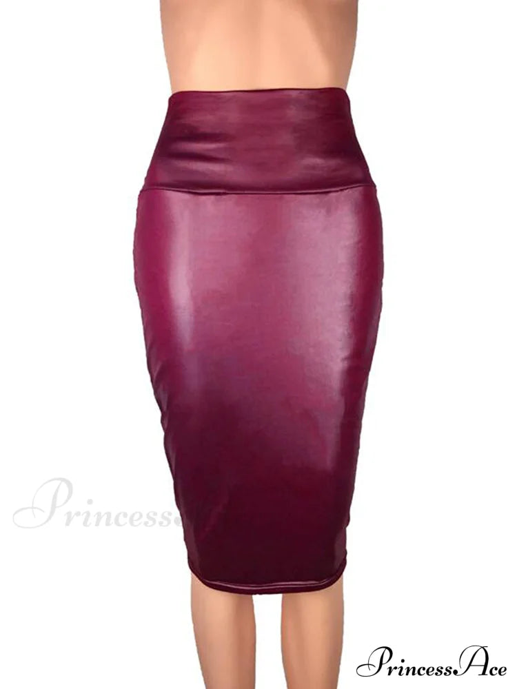 Women New Fashion Back Split  Sexy Skirt image 9