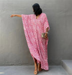 Women Swimsuit Kaftan Tunic Beach Cover Up image 4