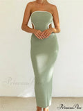 Women Waist Hollow Out Tube Strapless Off Shoulder Contrast Color Ribbed Summer Party Clubwear image 7