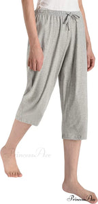 Women's Cotton Capri Pants Sleep Capris image 2