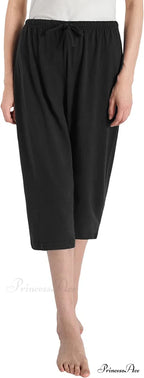 Women's Cotton Capri Pants Sleep Capris image 20